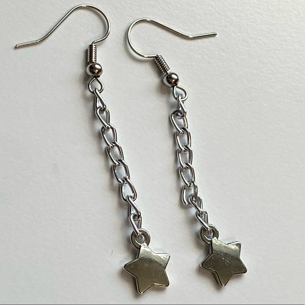❣︎ Chained star earings ❣︎